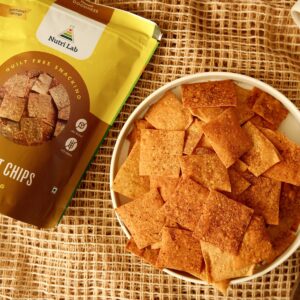 WHEAT CHIPS ARE MADE WITH WHILE WHEAT AND BAKED FOR THE GOODNESS AND NOURISHMENT.